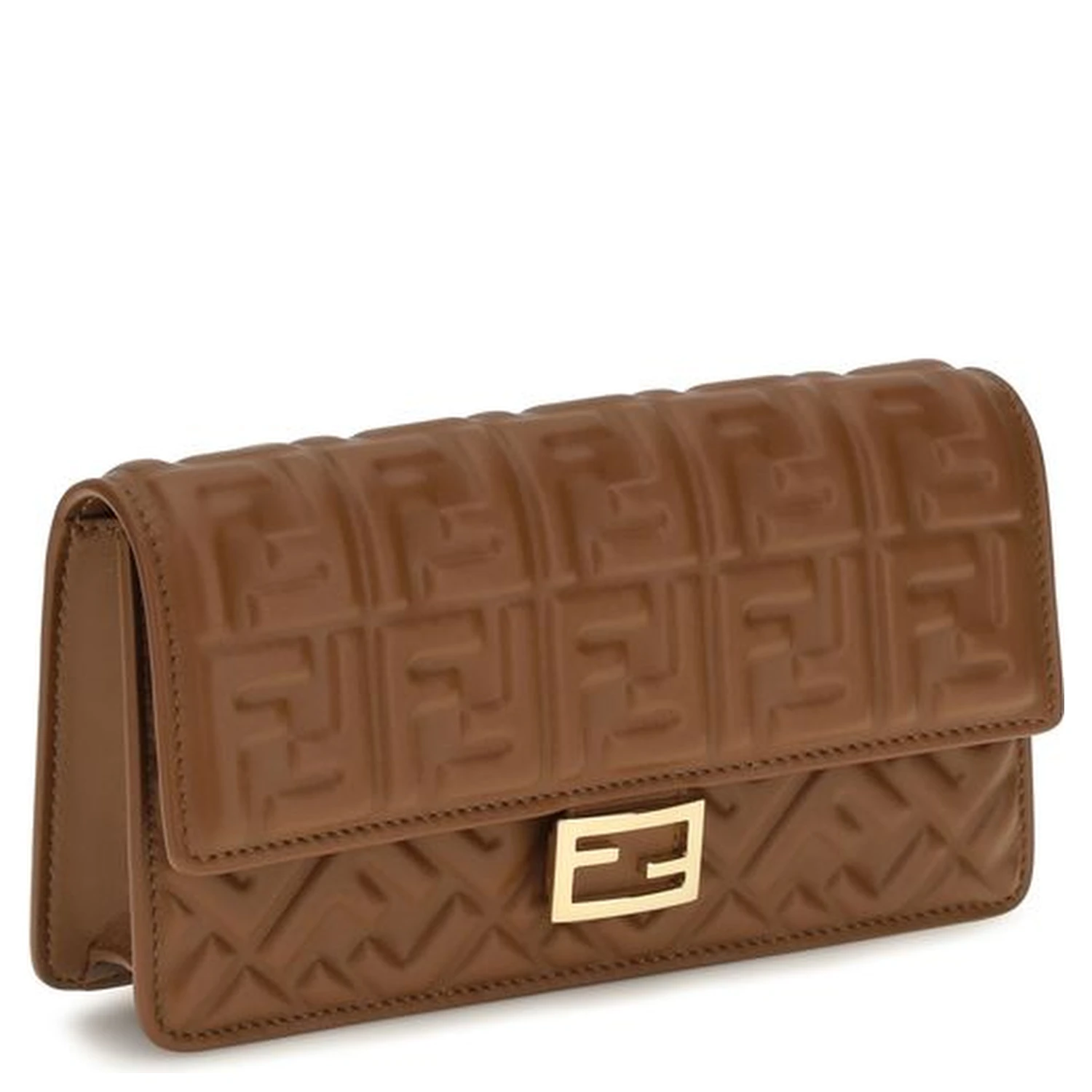 Brown Calf Leather Bos Taurus Wallet
