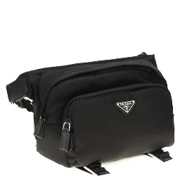 Black Nylon Shoulder Bag