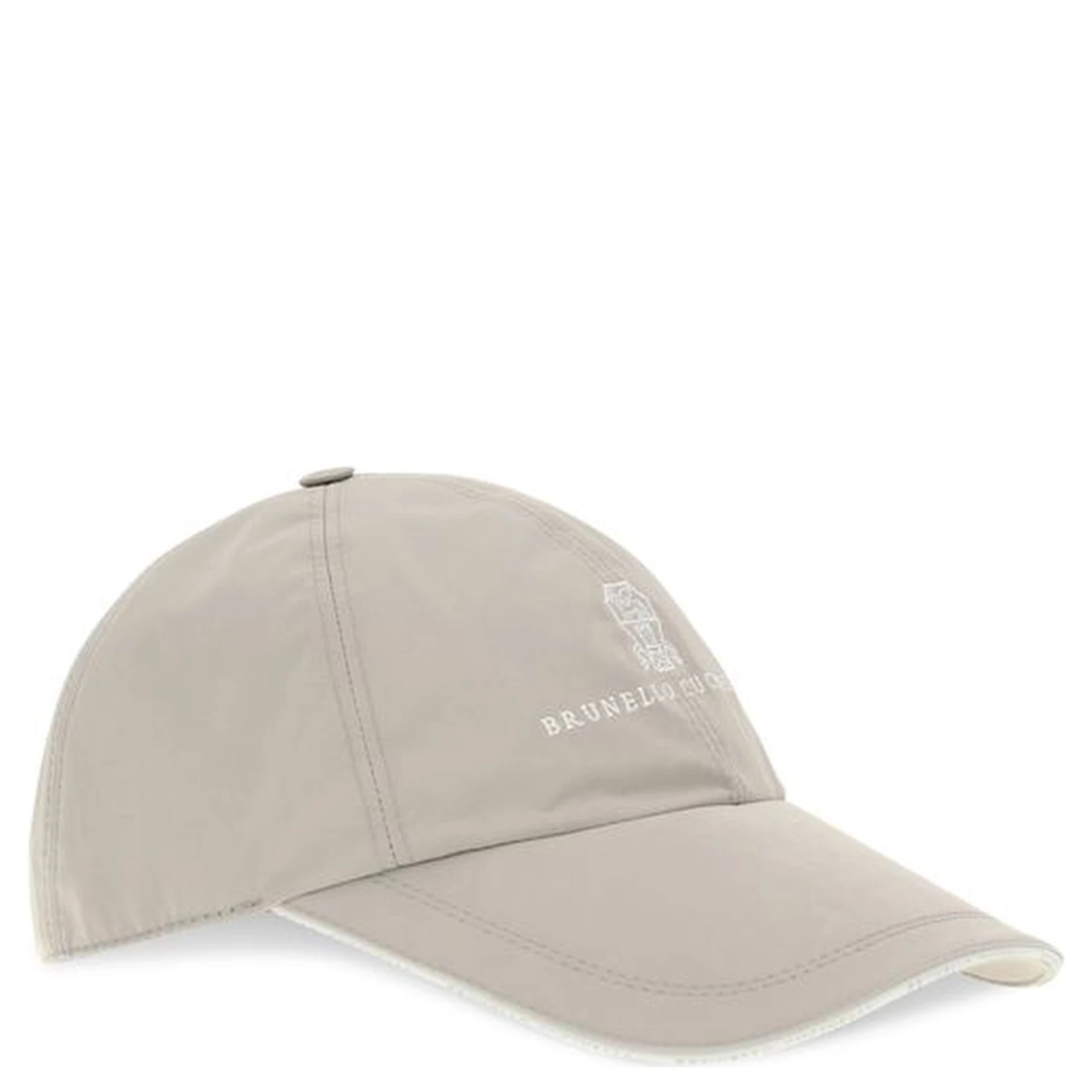 Beige Polyester Cap (Baseball Hat)
