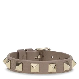 Gray Calf Leather Bos Taurus Bracelet