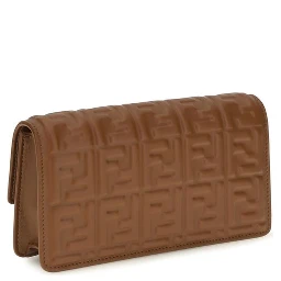 Brown Calf Leather Bos Taurus Wallet