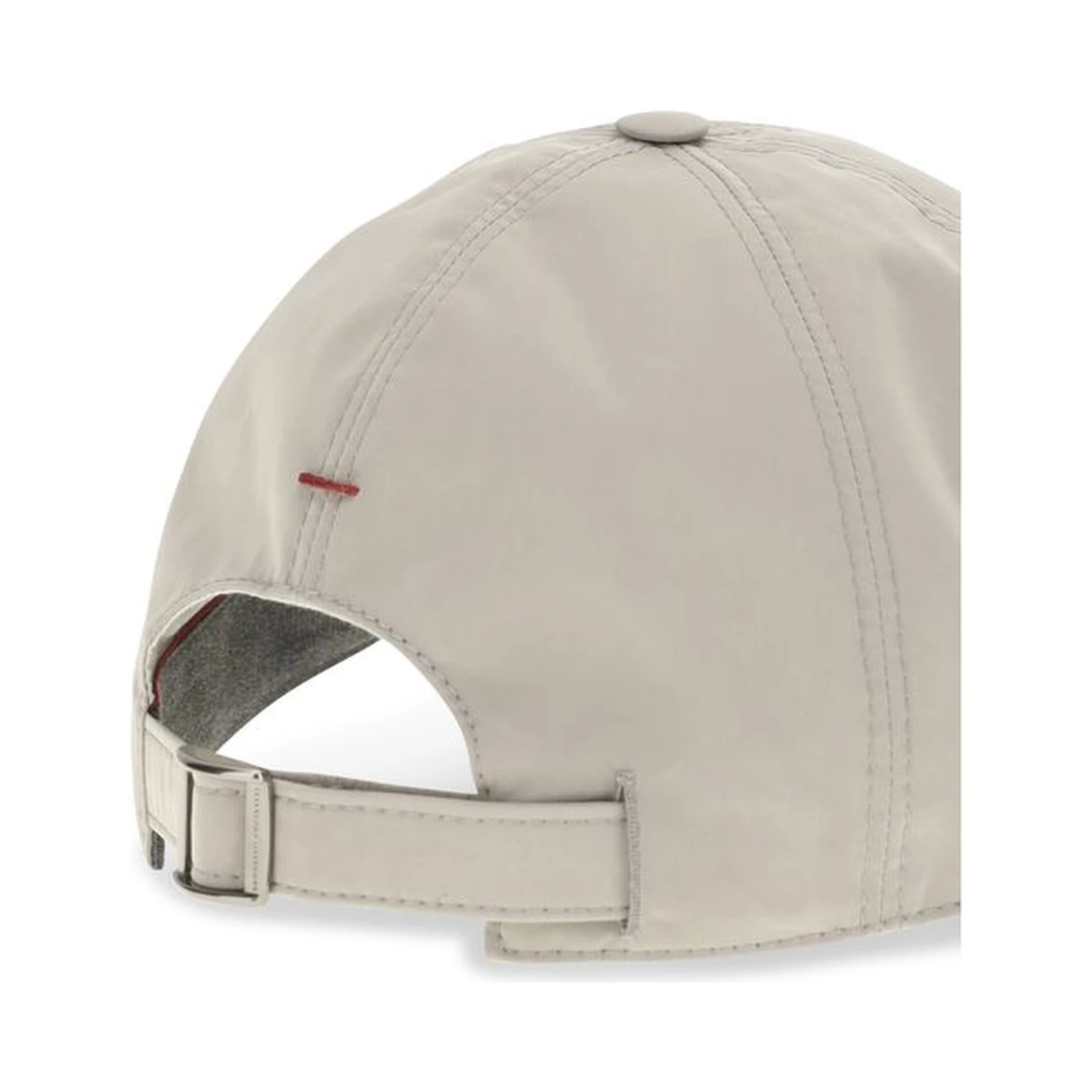 Beige Polyester Cap (Baseball Hat)