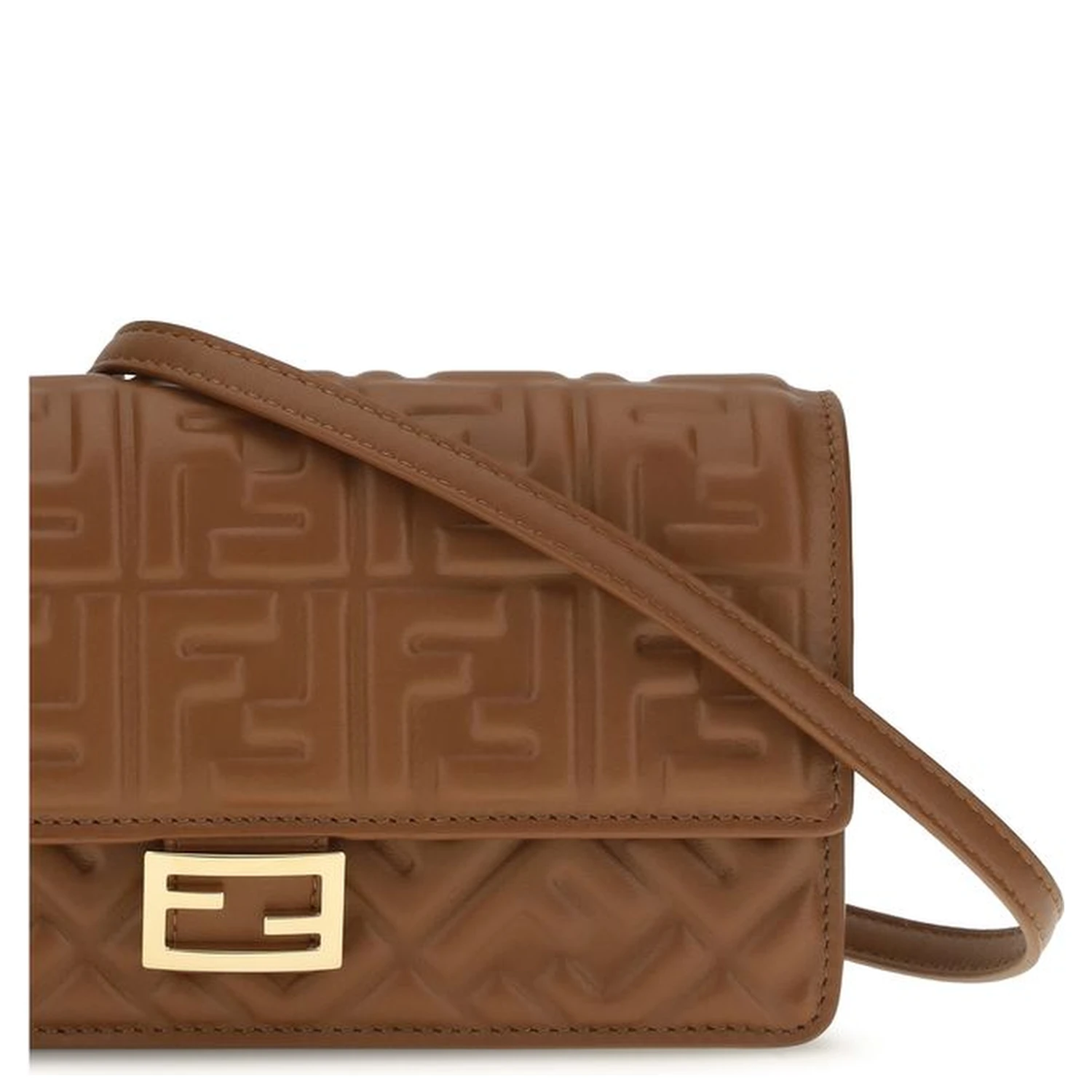 Brown Calf Leather Bos Taurus Wallet