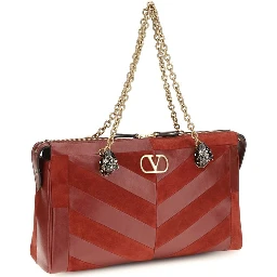 Multicolor Calf Leather Bos Taurus Shoulder Bag