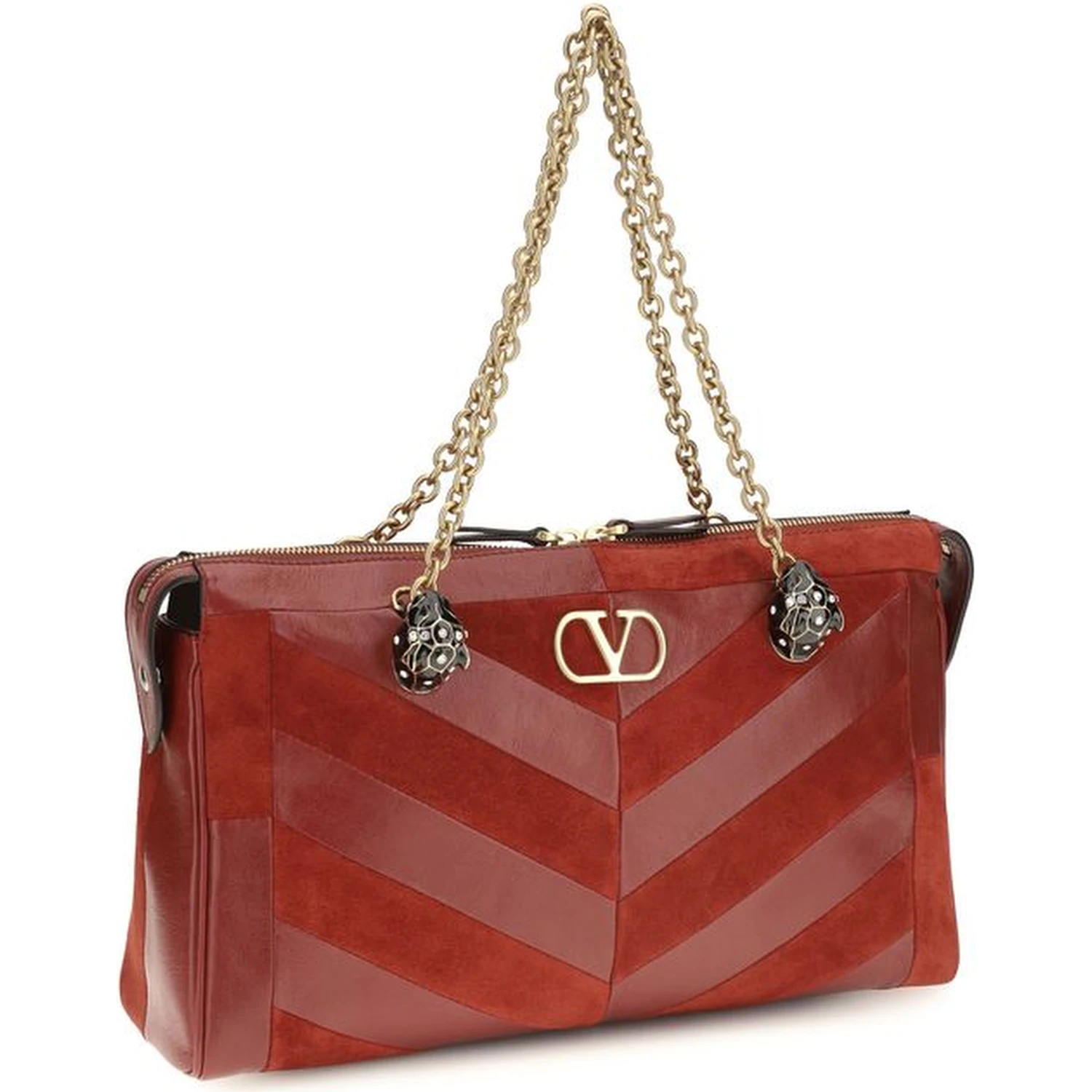 Multicolor Calf Leather Bos Taurus Shoulder Bag