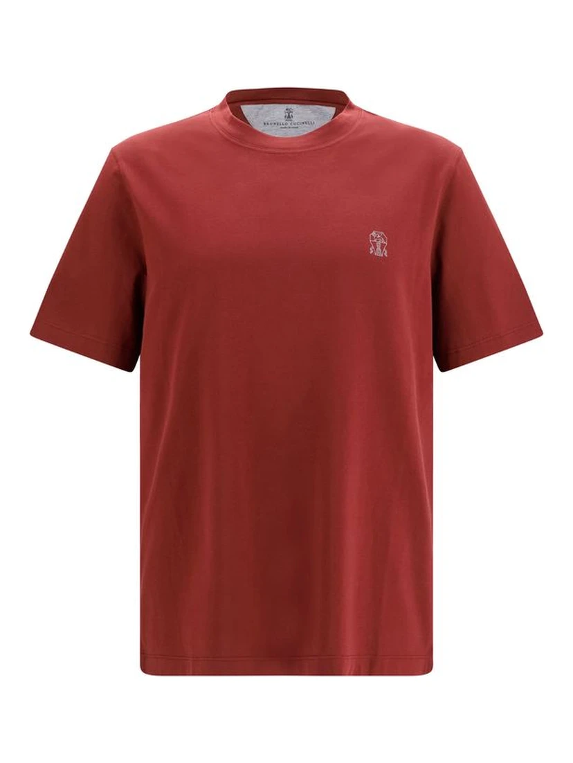 Bordeaux Cotton T-Shirt