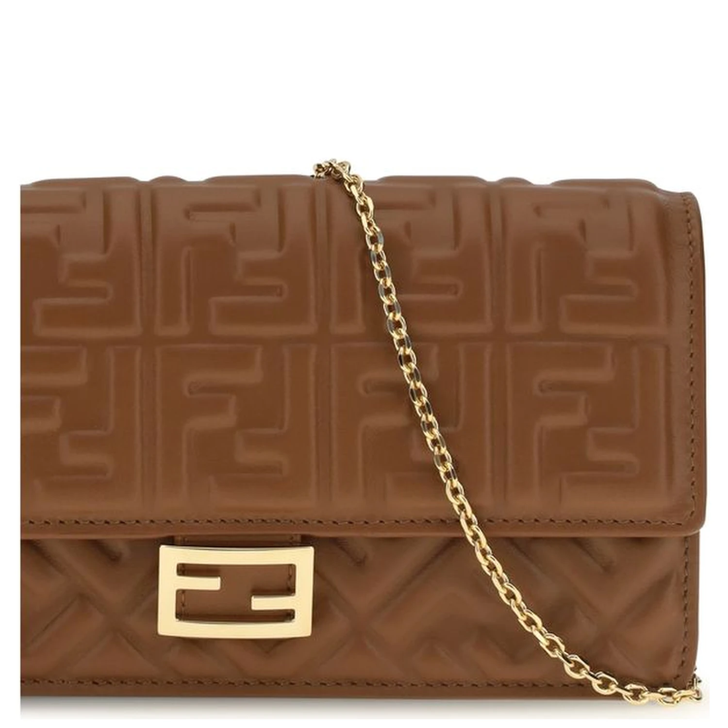 Brown Calf Leather Bos Taurus Wallet