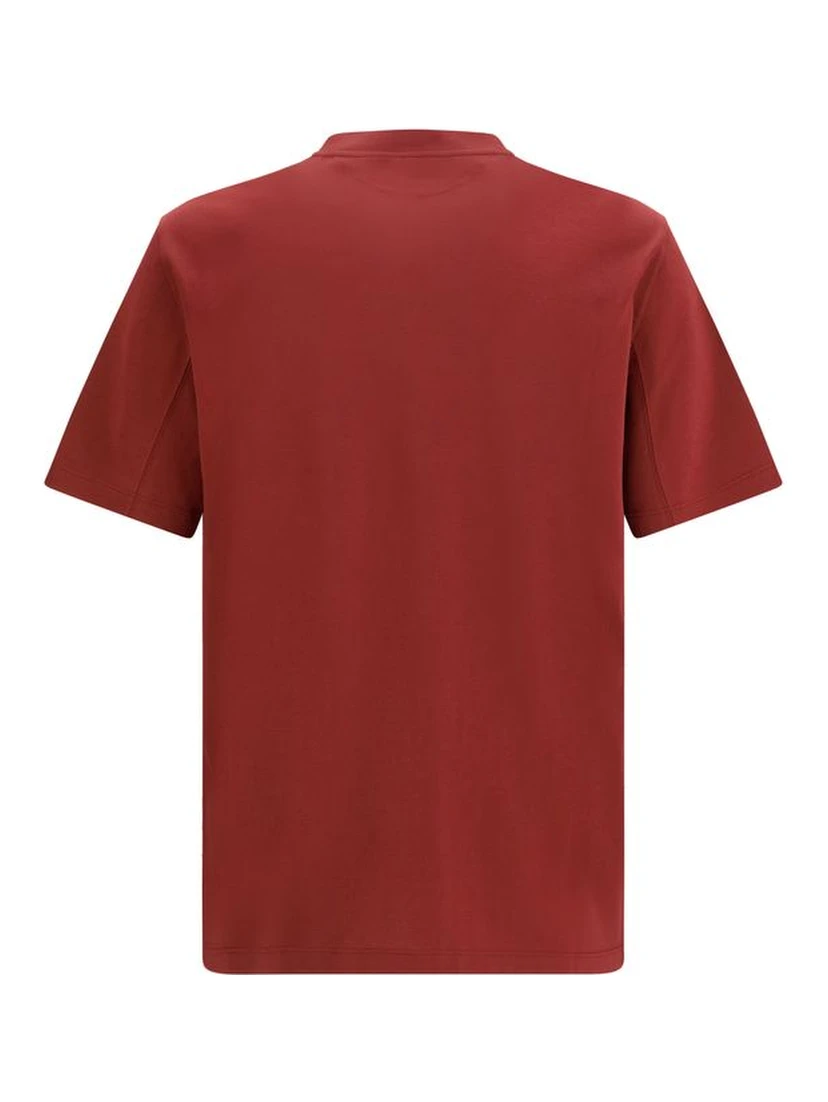 Bordeaux Cotton T-Shirt