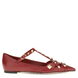 Multicolor Goatskin Ballet Flats