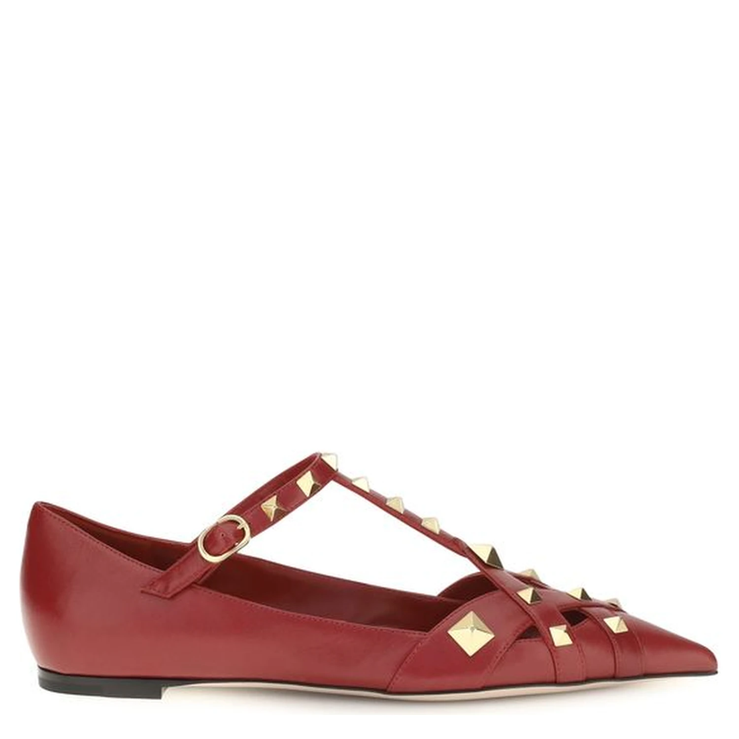 Multicolor Goatskin Ballet Flats