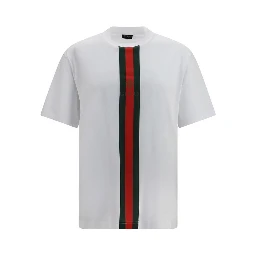 تي شيرت قطني أبيض