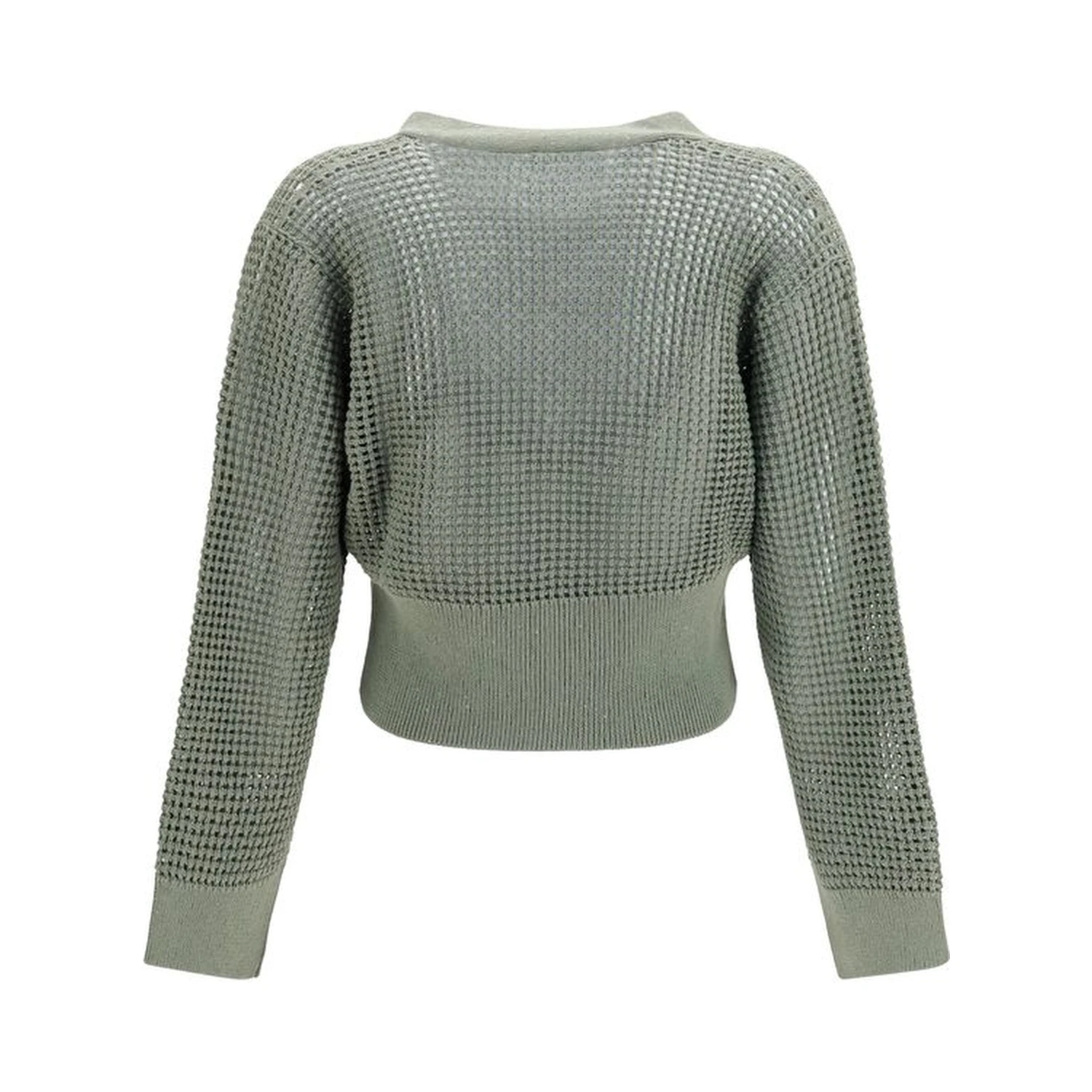 Bicolor Cotton Cardigan