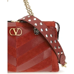 Multicolor Calf Leather Bos Taurus Shoulder Bag