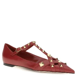 Multicolor Goatskin Ballet Flats