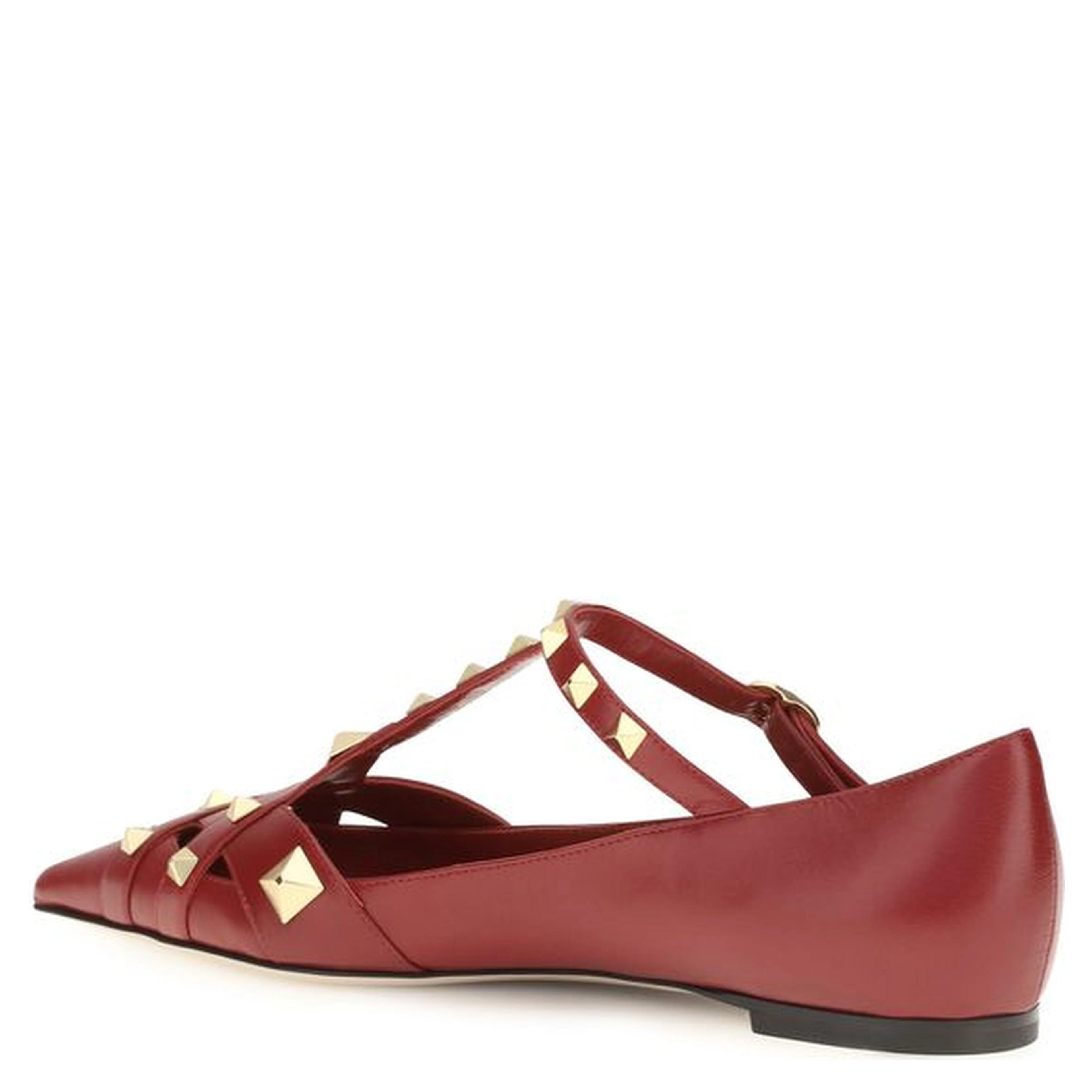 Multicolor Goatskin Ballet Flats