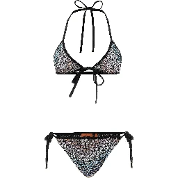Multicolor Viscose Bikini