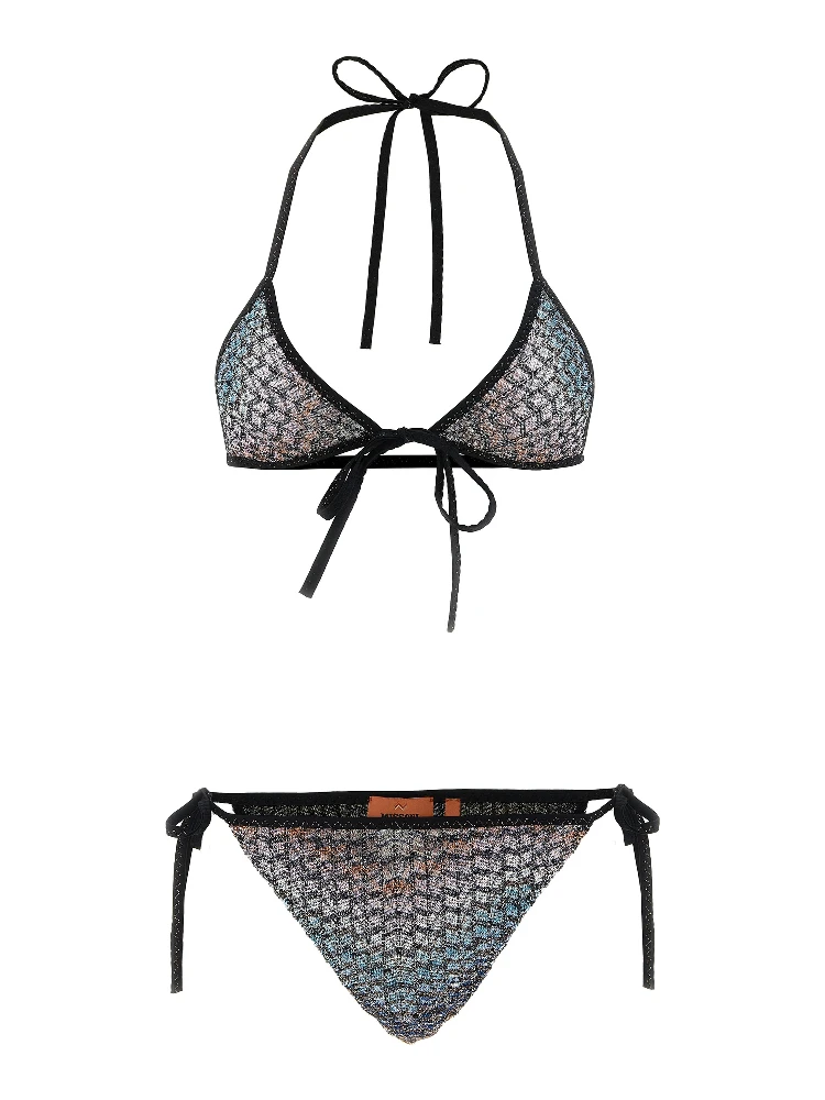 Multicolor Viscose Bikini