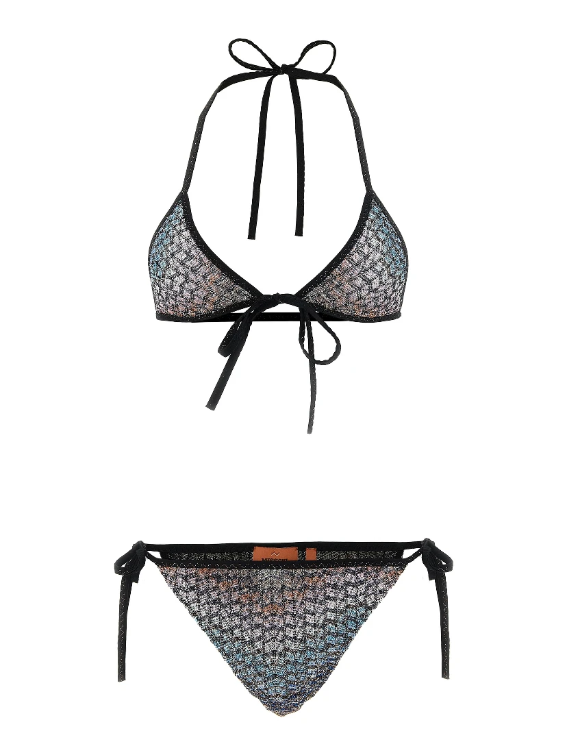 Multicolor Viscose Bikini