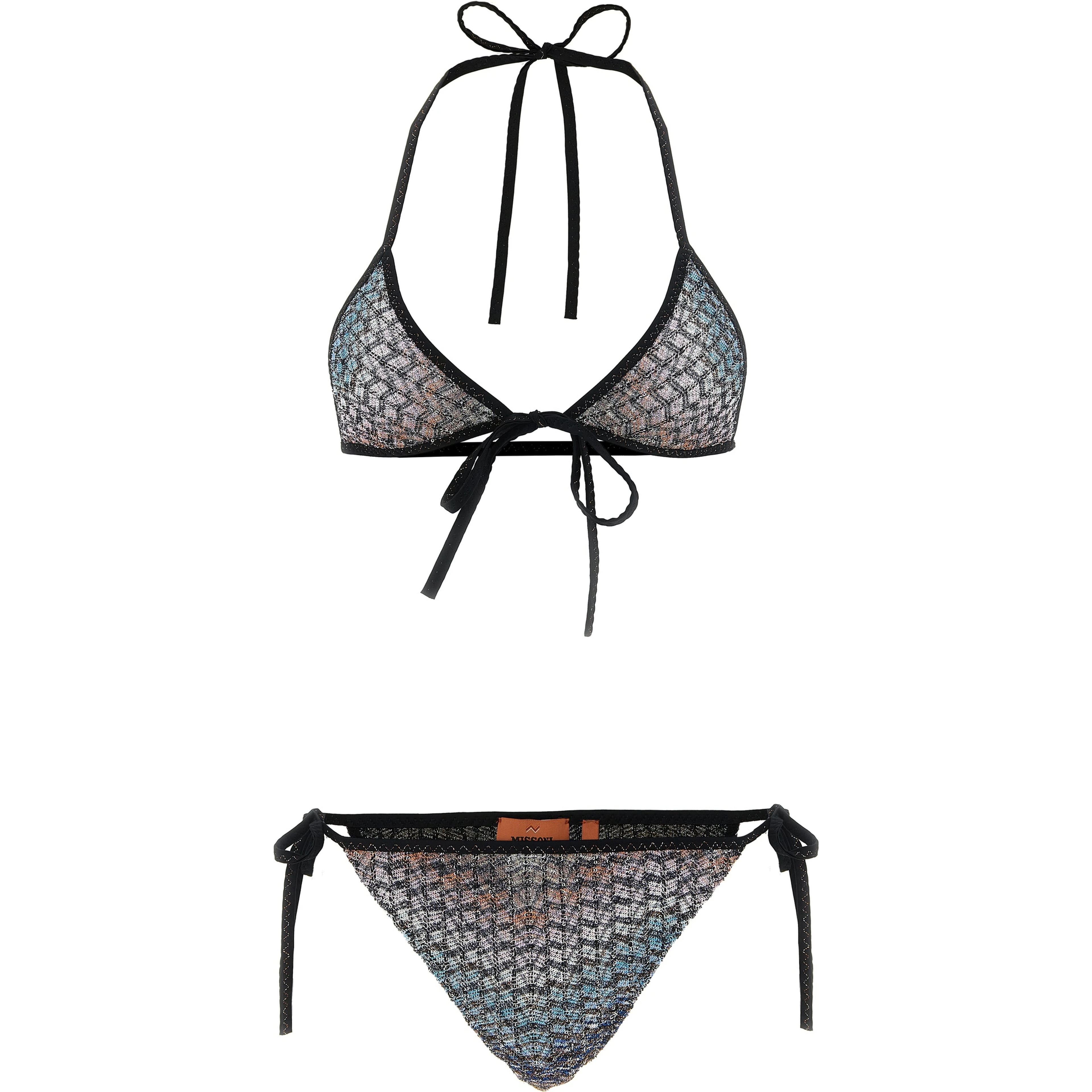 Multicolor Viscose Bikini