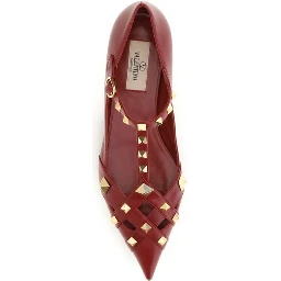 Multicolor Goatskin Ballet Flats