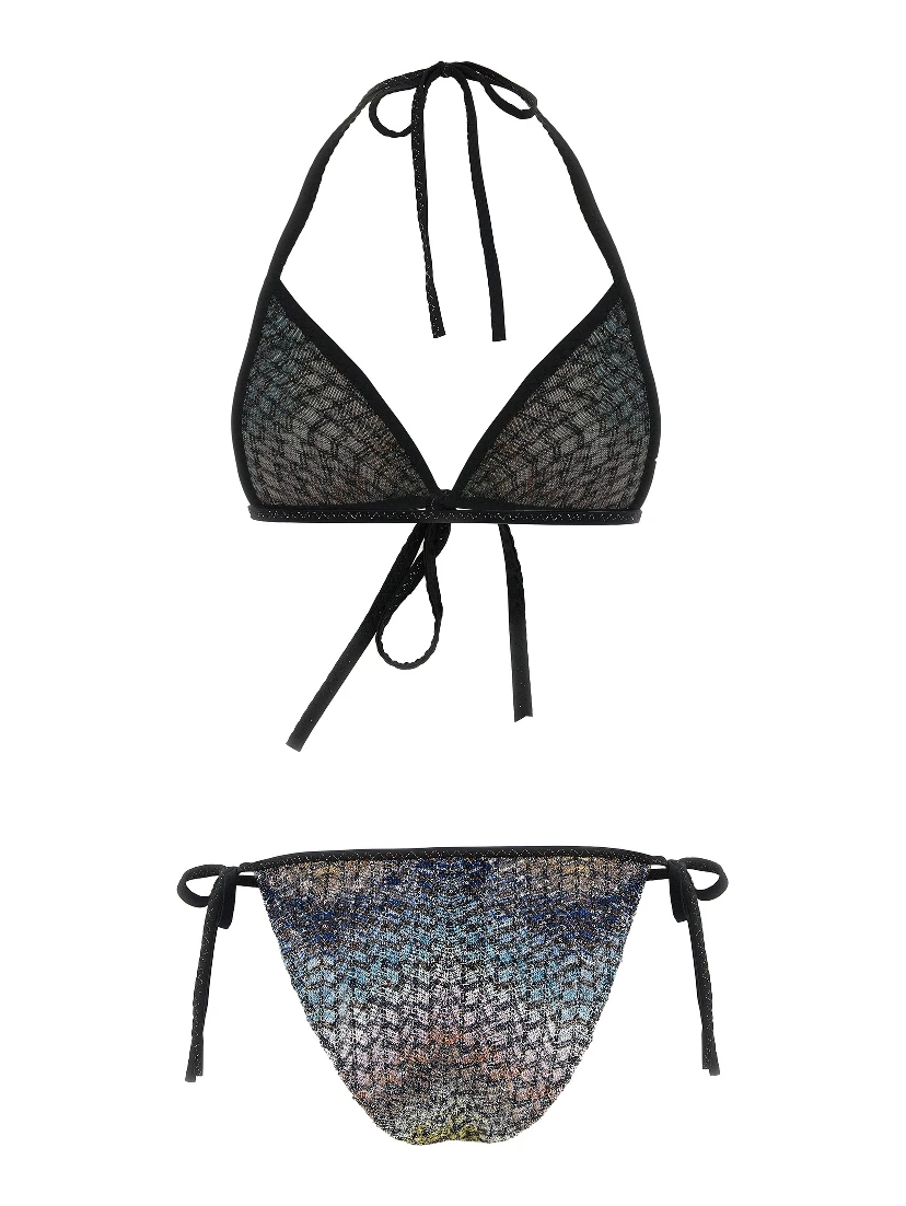Multicolor Viscose Bikini