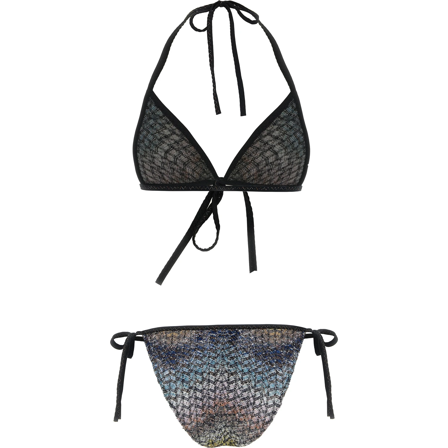 Multicolor Viscose Bikini