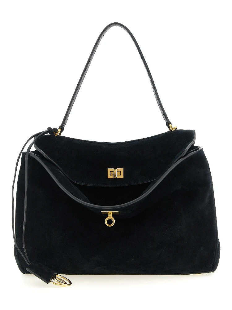 Black Calfskin Handbag