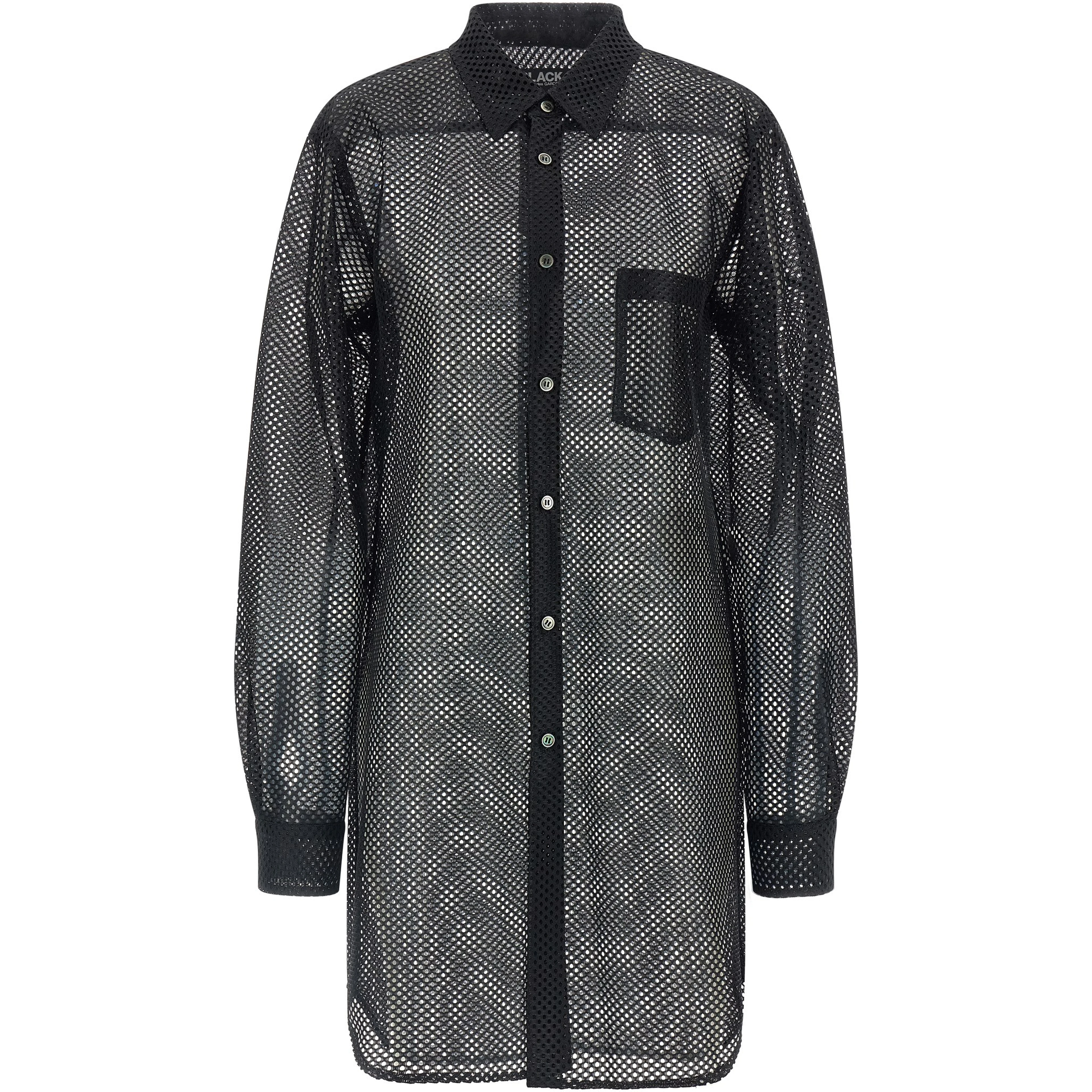 Black Polyester Blouse