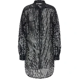 Black Polyester Blouse