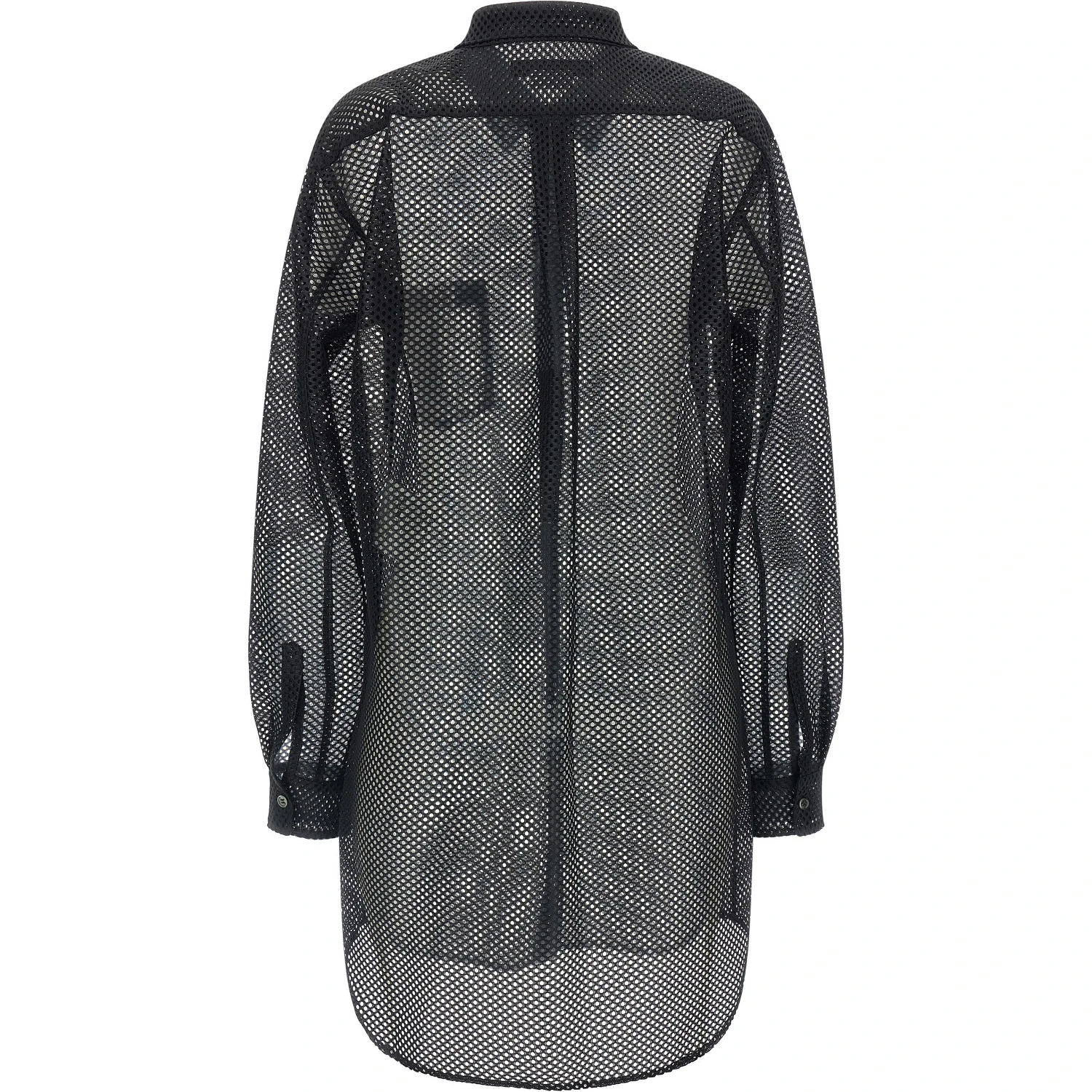 Black Polyester Blouse