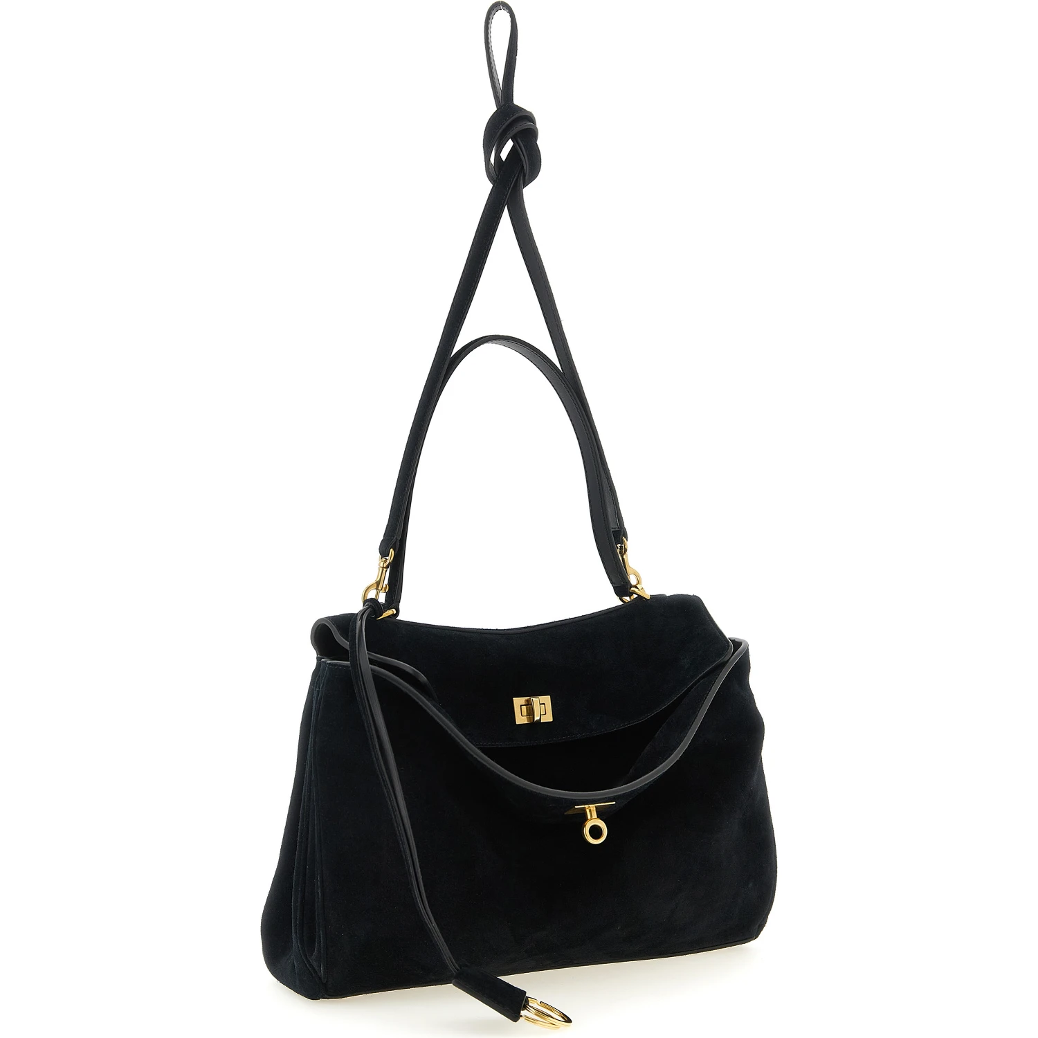 Black Calfskin Handbag