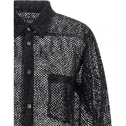 Black Polyester Blouse