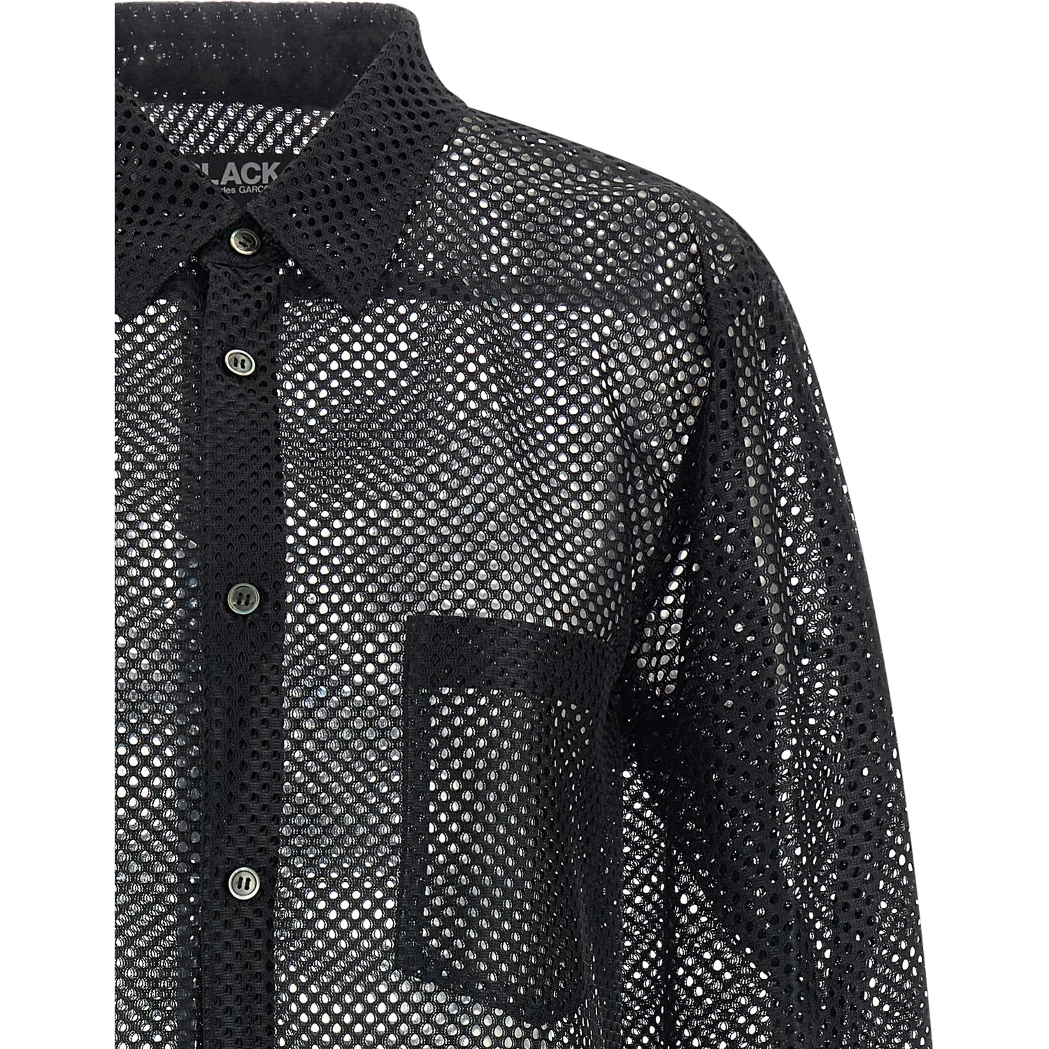 Black Polyester Blouse