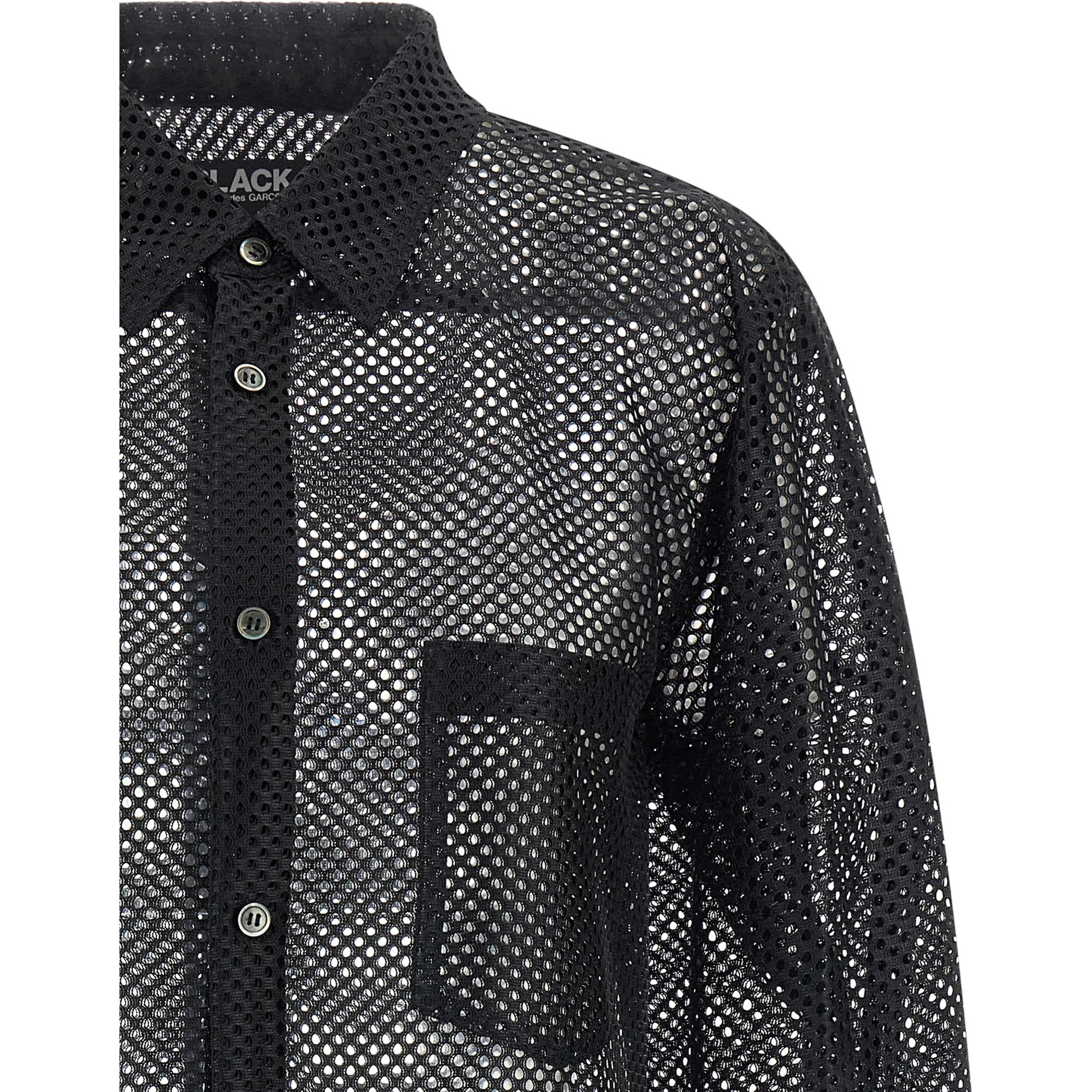 Black Polyester Blouse