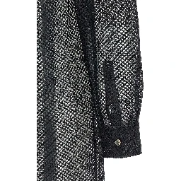 Black Polyester Blouse
