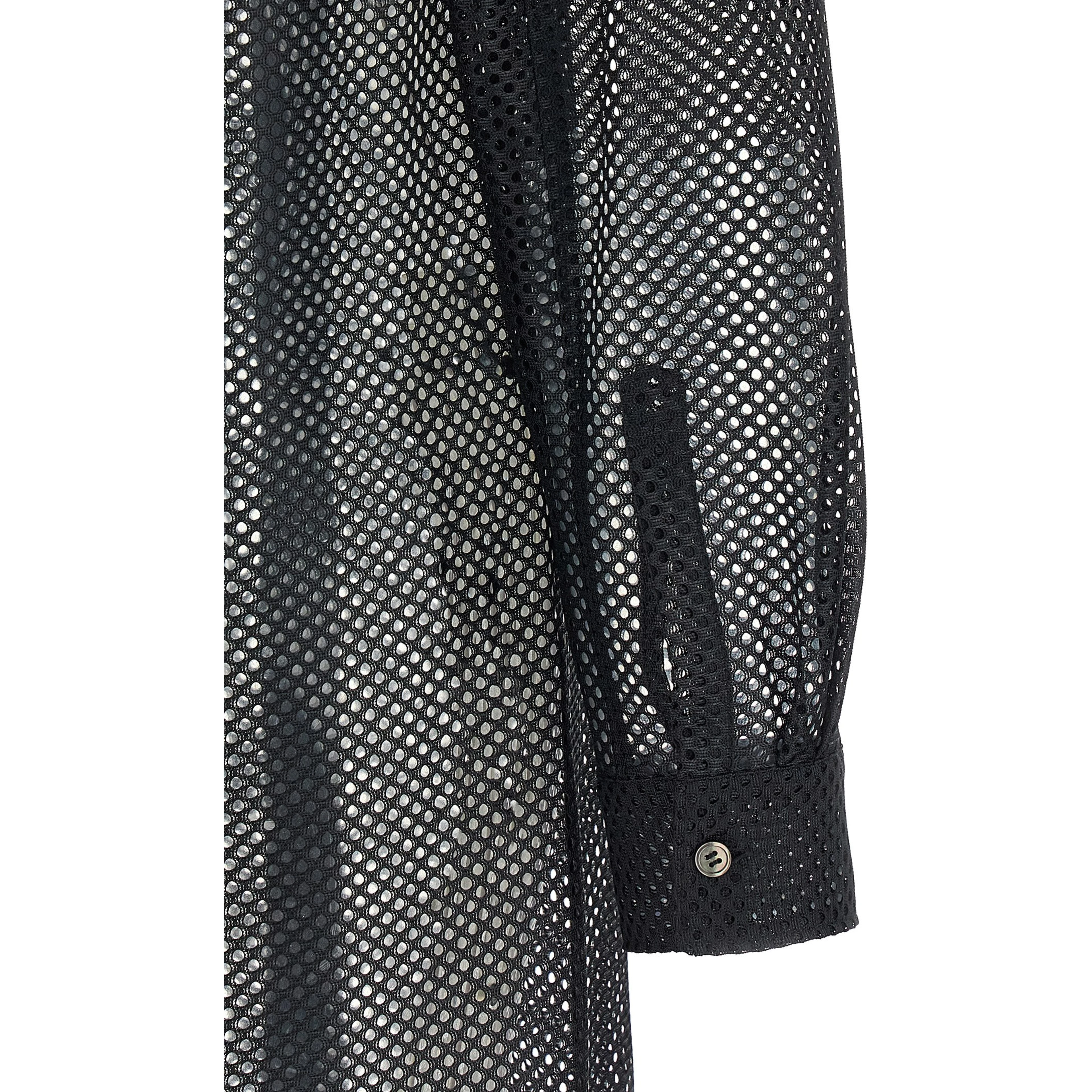 Black Polyester Blouse