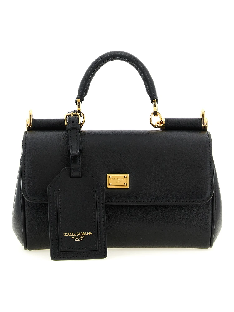 Black Calfskin Handbag