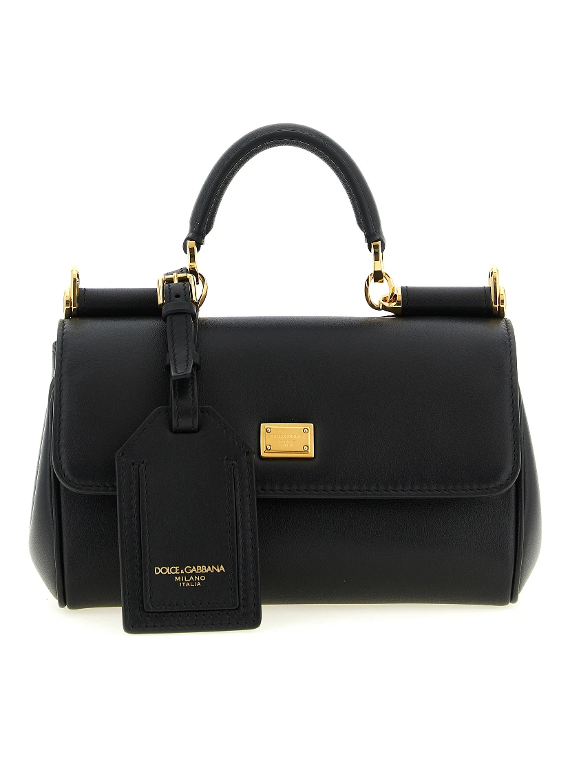 Black Calfskin Handbag