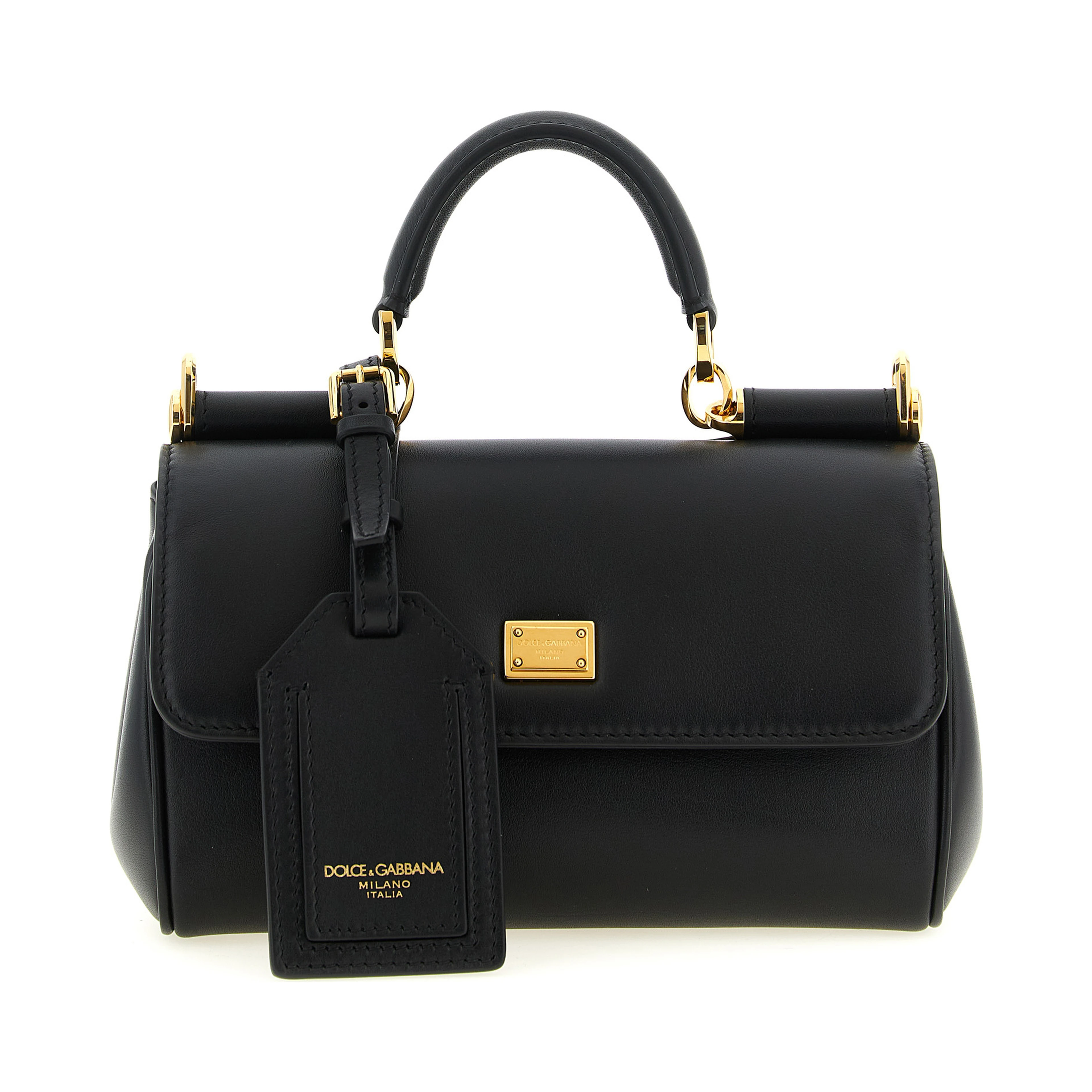 Black Calfskin Handbag