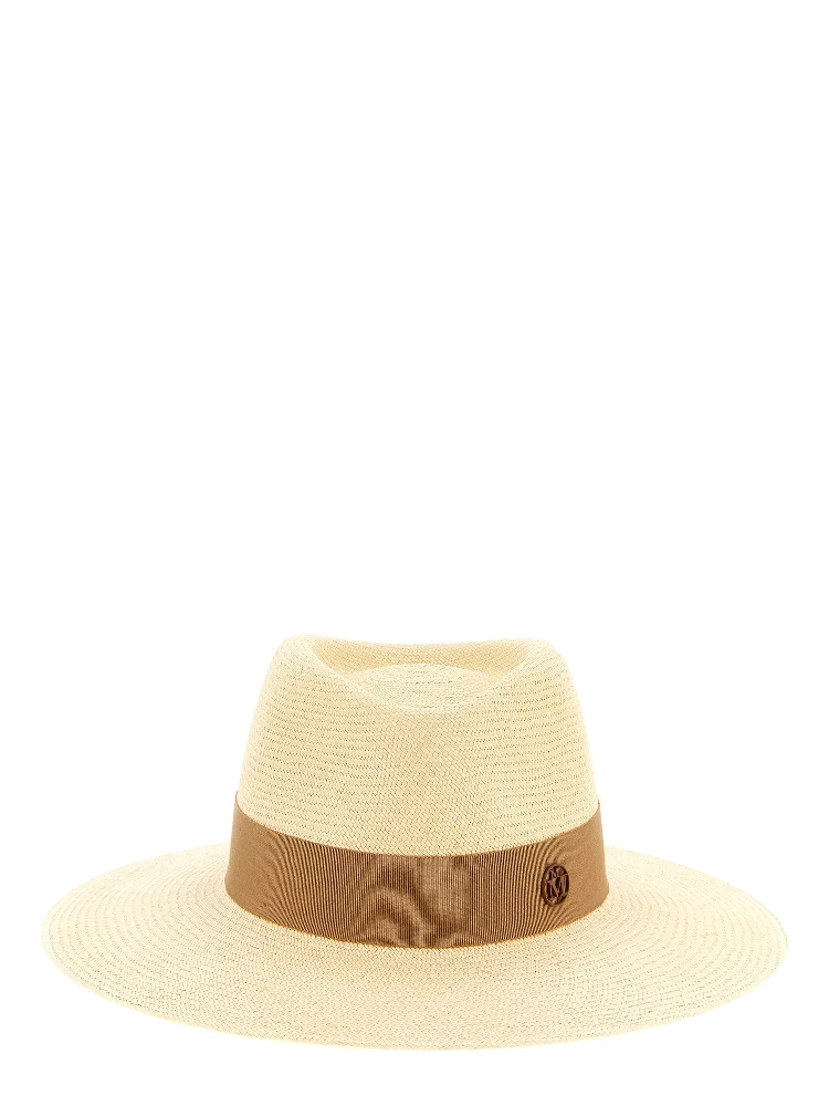 Beige Straw Fedora
