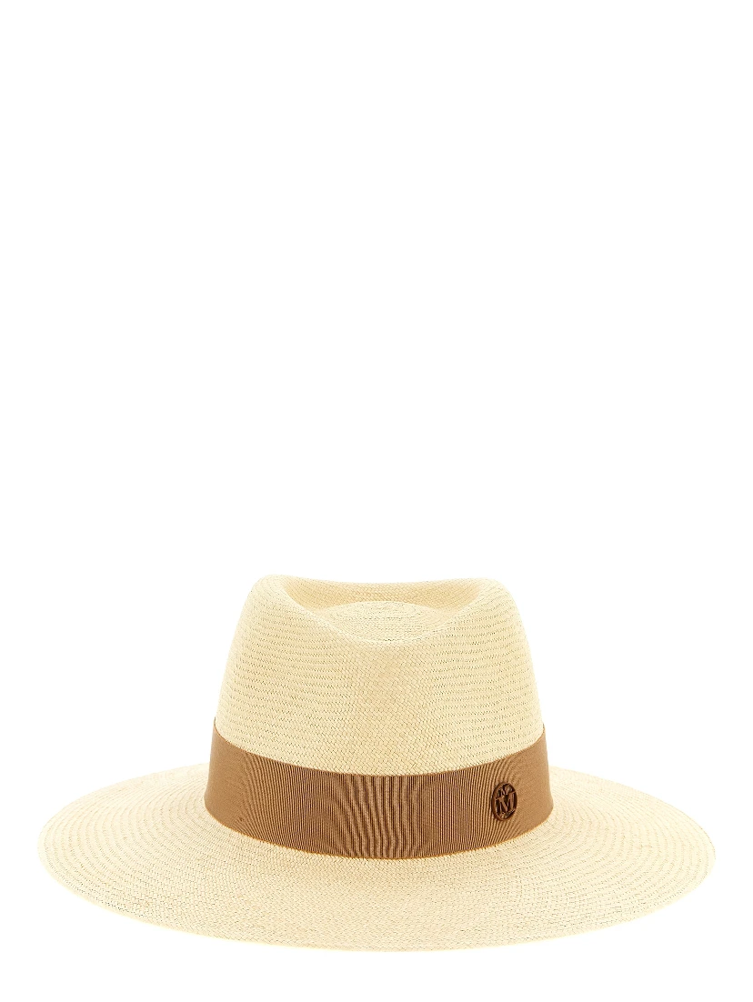 Beige Straw Fedora