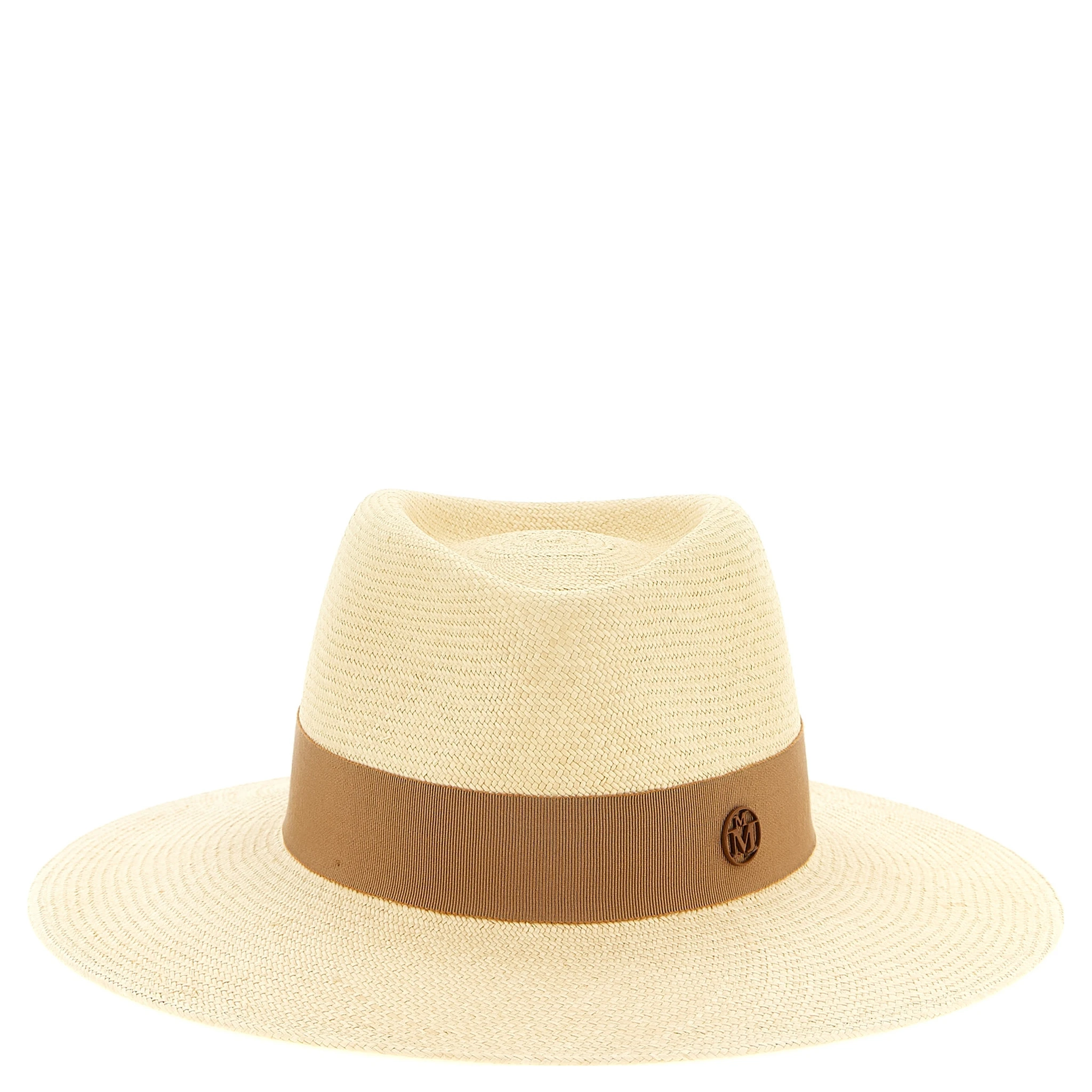 Beige Straw Fedora