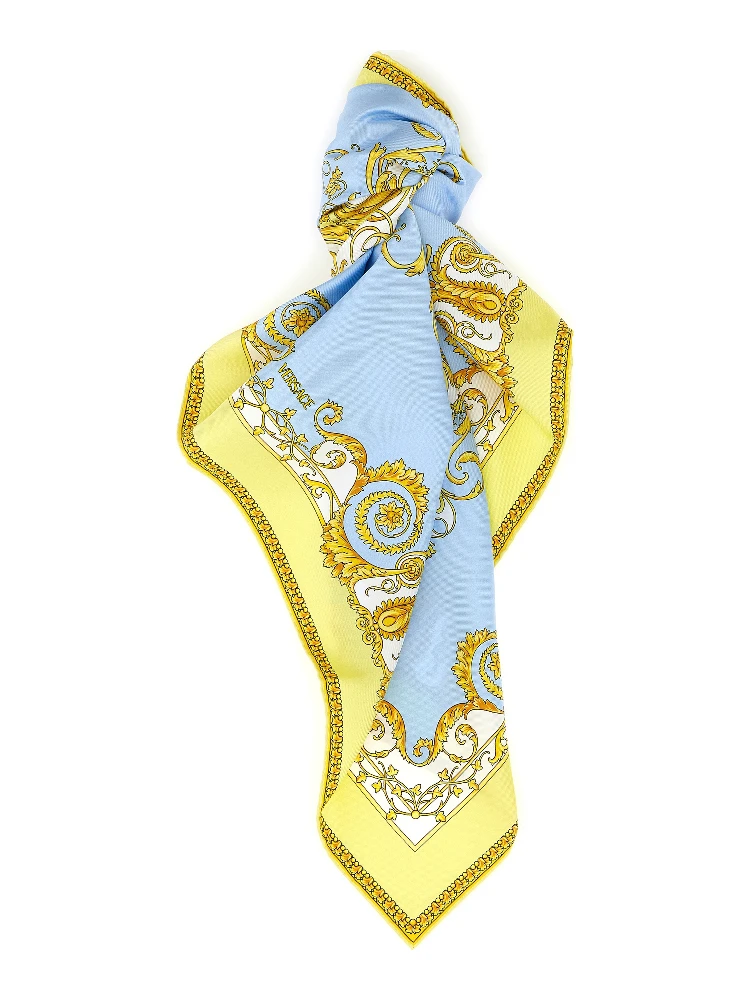 Multicolor Silk Scarf