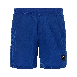 Blue Polyamide Swim Shorts