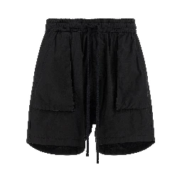 Black Organic Cotton Bermuda Shorts