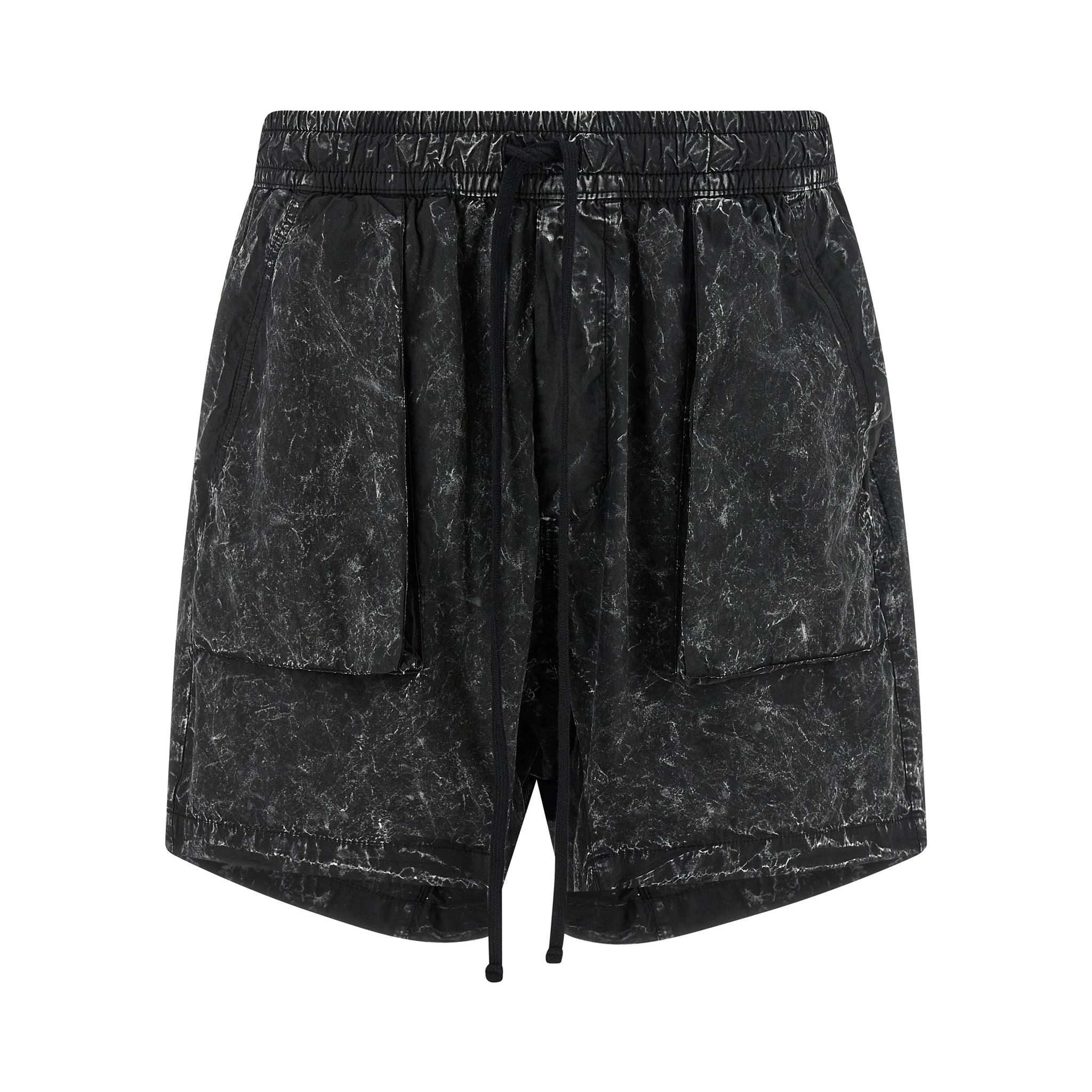 Black Organic Cotton Bermuda Shorts