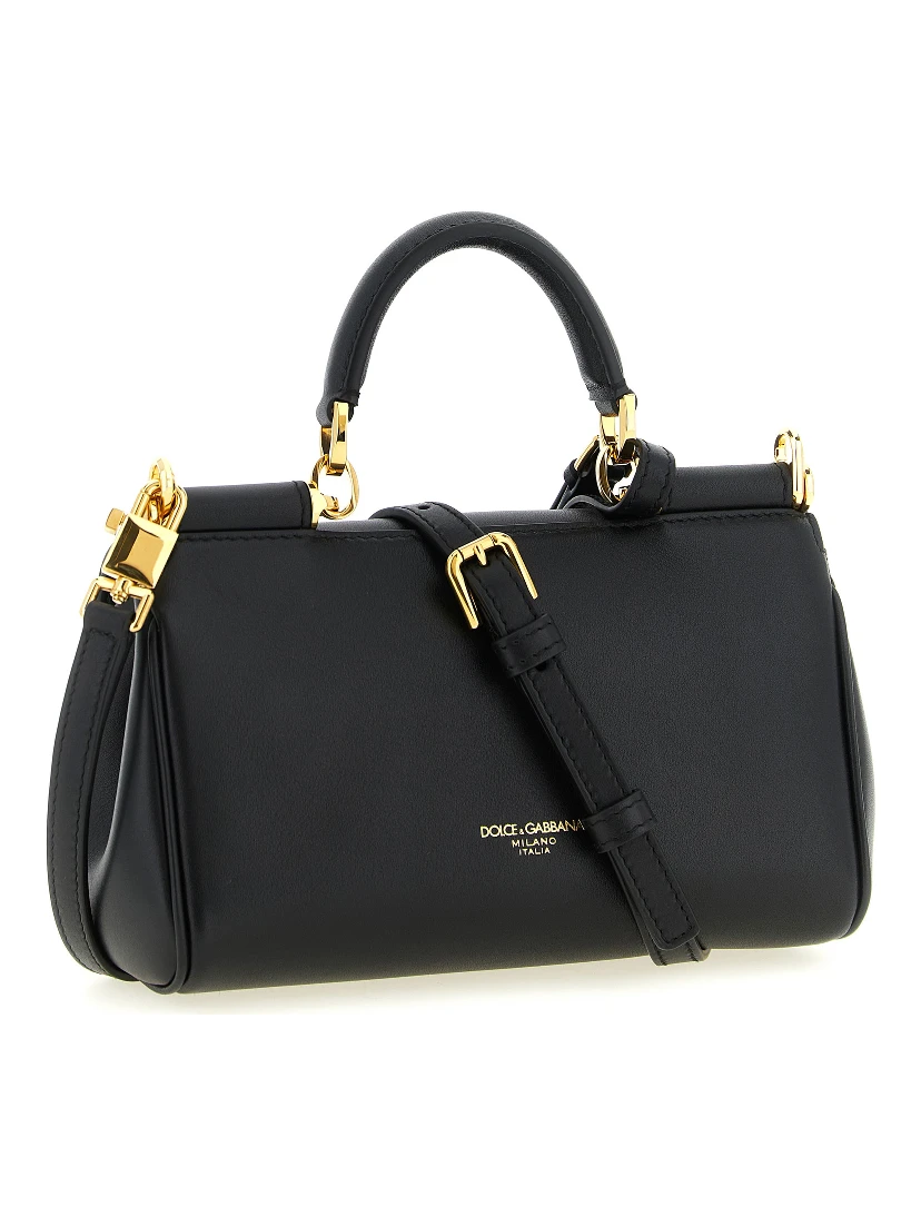 Black Calfskin Handbag