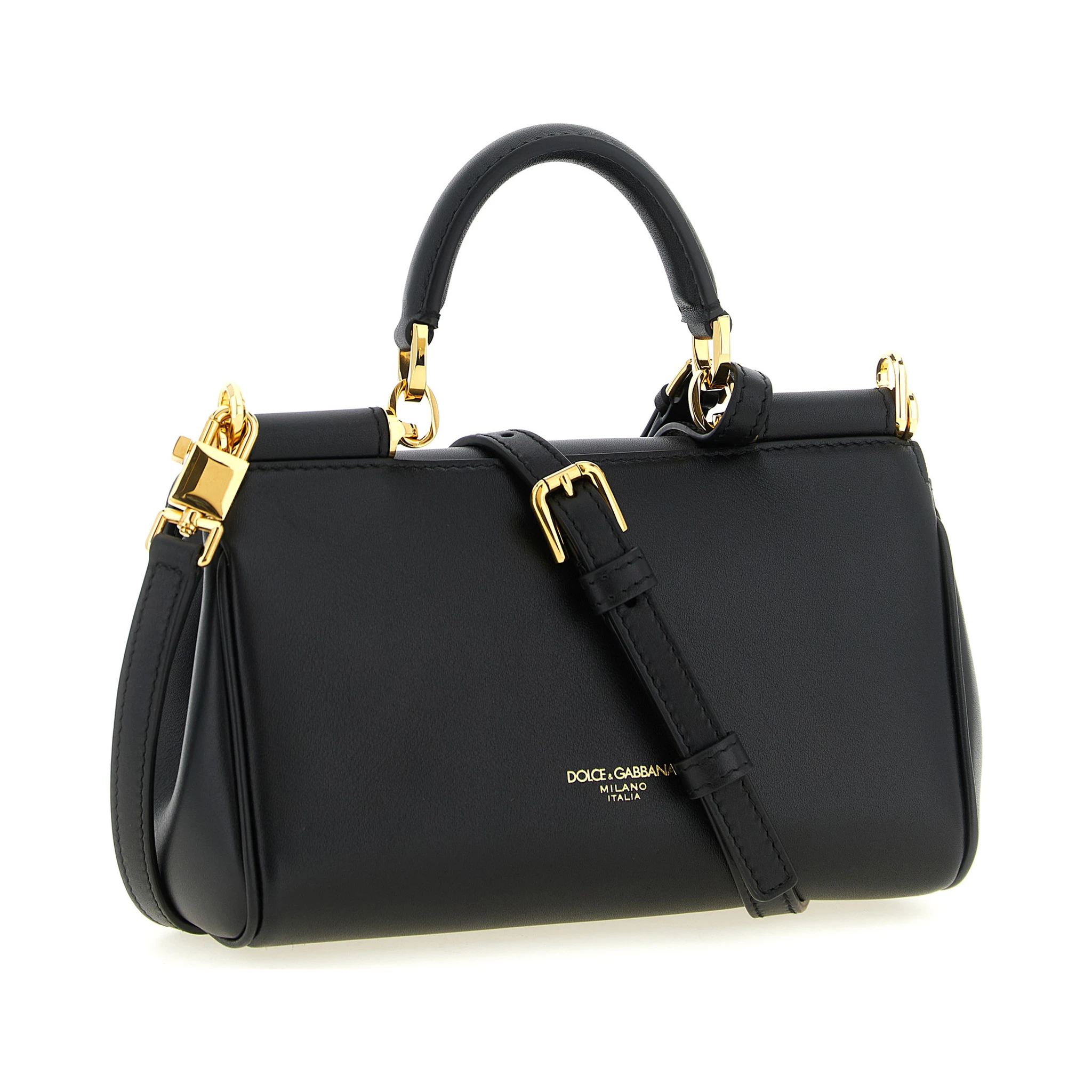 Black Calfskin Handbag