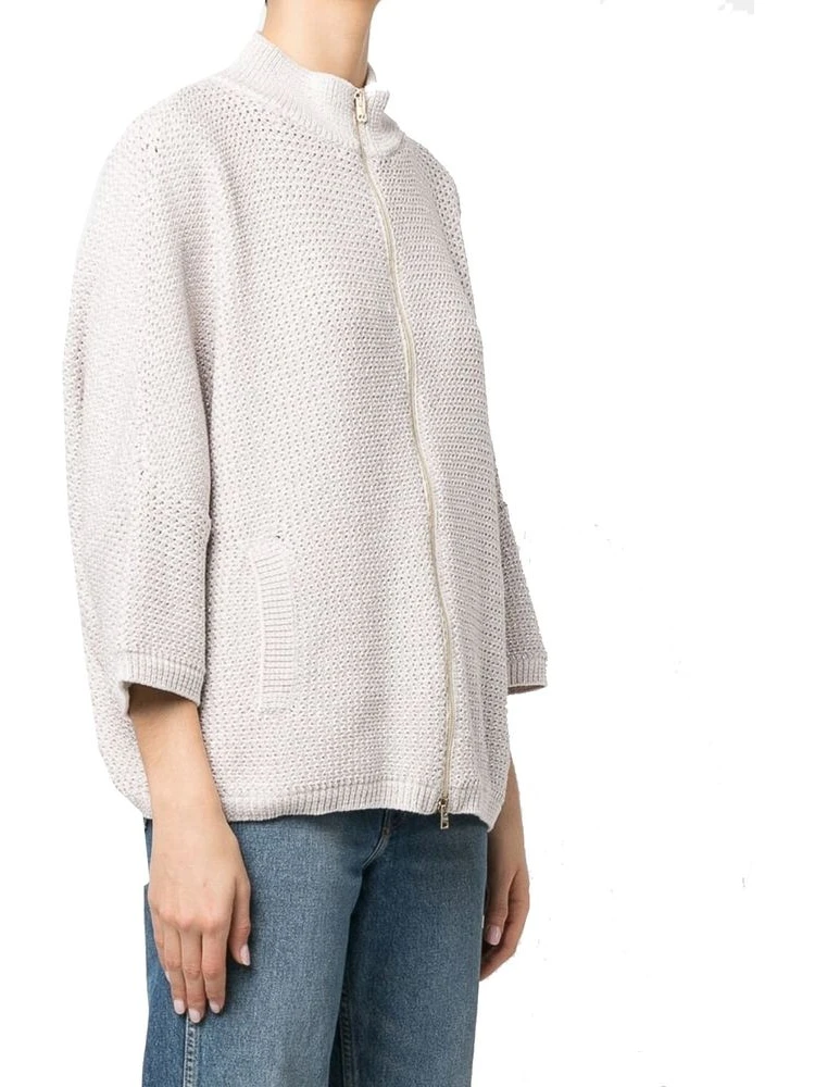 Beige Cotton Cardigan alternative