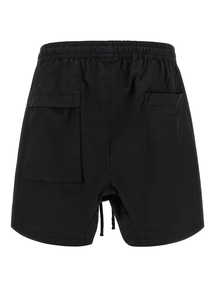 Black Organic Cotton Bermuda Shorts alternative
